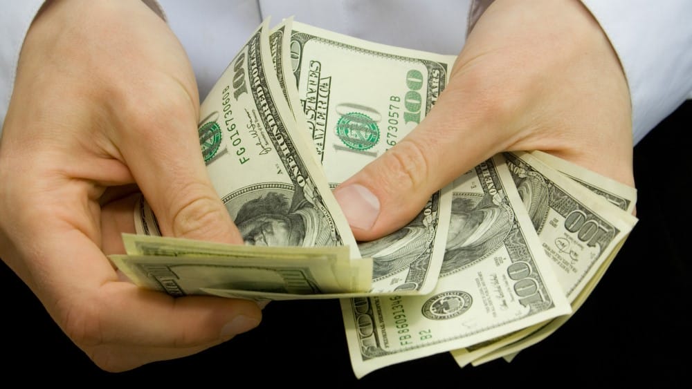 paying money for a bond